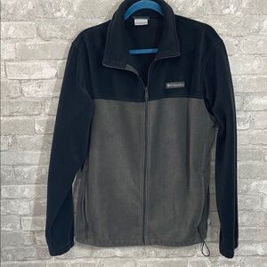 Columbia Two-Tone Black and Gray Jacket